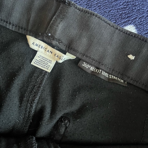 Tie Fromt High Waisted AE Skinny Jeans - Picture 4 of 4